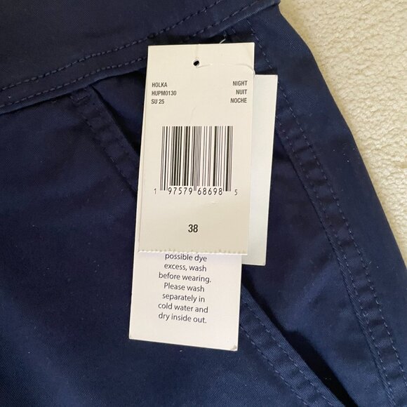 Hudson Jeans Men's Navy Cargo Shorts sz 38 - Picture 2 of 8